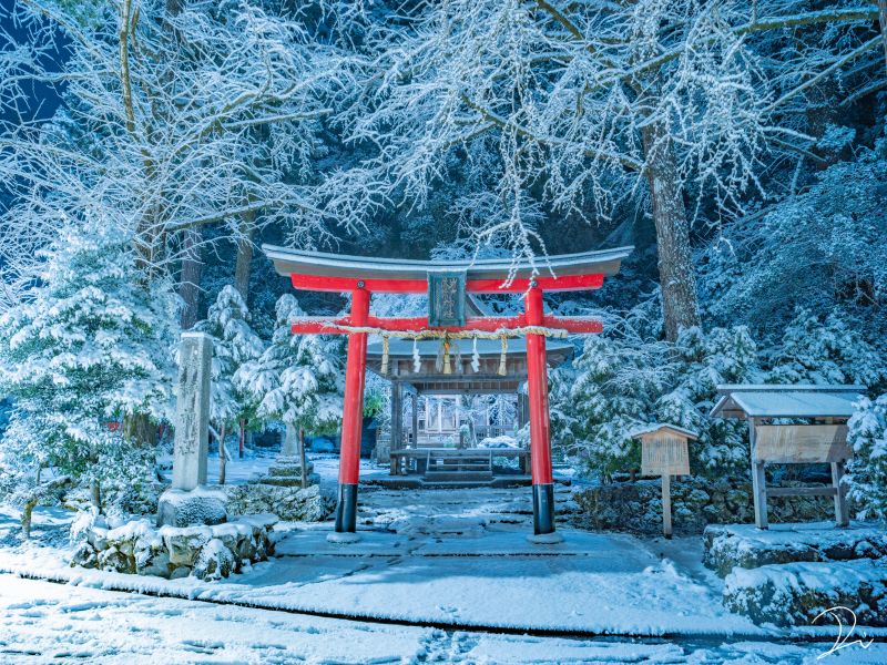 Đền Thần đạo mùa đông